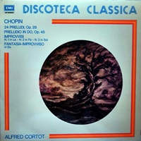 EMI Discoteca Classica : Cortot - Chopin Preludes, Impromptus